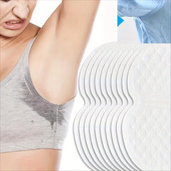 10pcs Underarm Sweat Absorbing Patch Female Arm Ultra Thin Invisible Pad