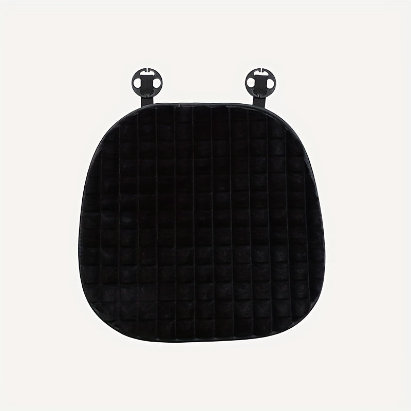 1pc Short Plush Car Warm Seat Cover Car Cushion