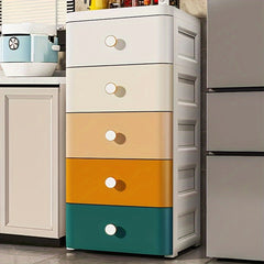 Drawer Storage Cabinet Clothes Organizers Plastic Shelf Toys Craft Books