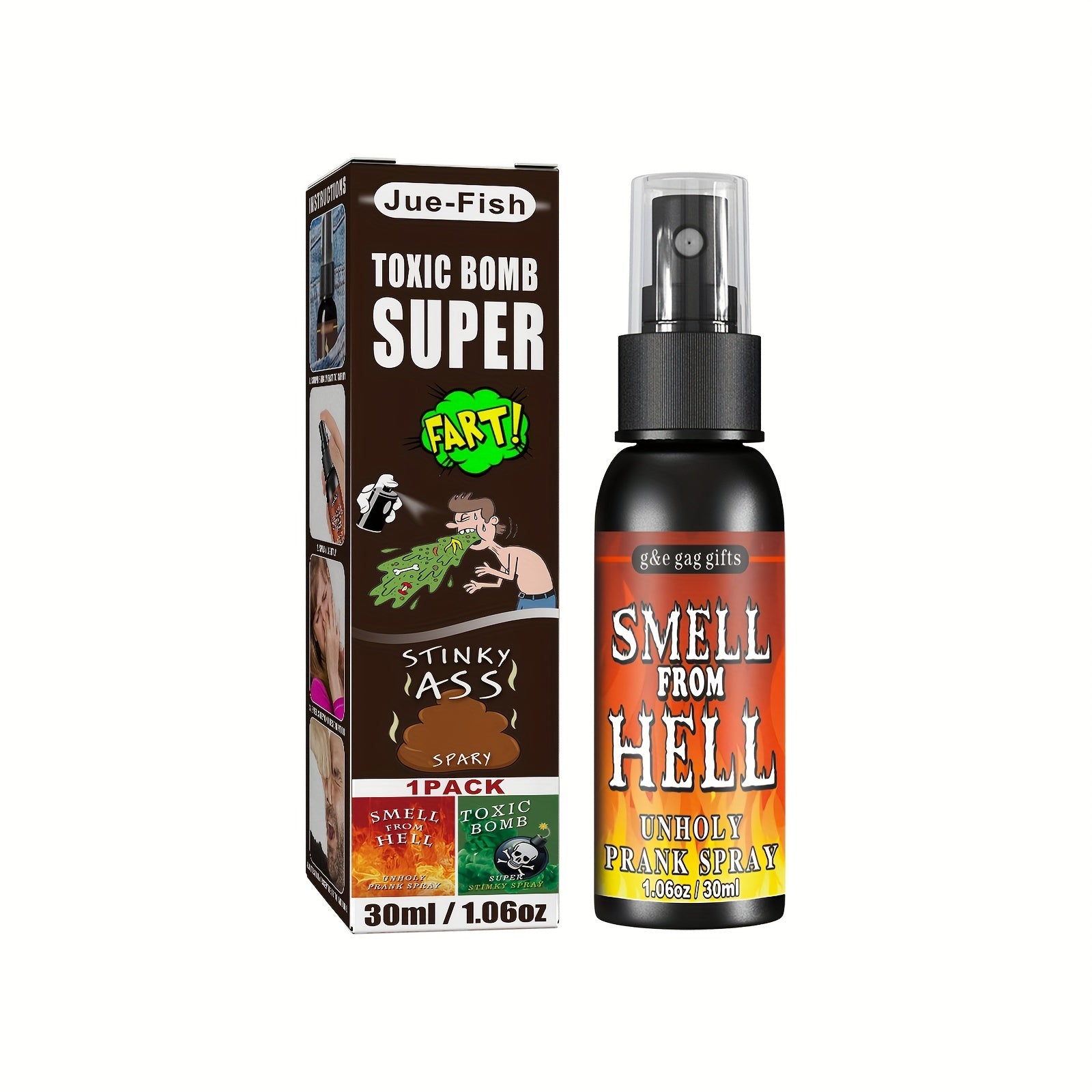 Fart Spray Funny Toys Pack of 3