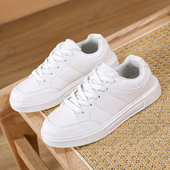 Women's Lace up Casual Non slip Low Skate Shoes