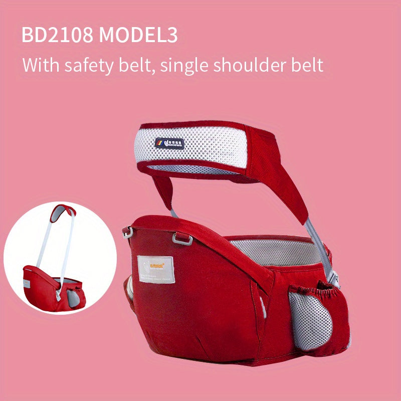 All Seasons Baby Carrier with Hip Seat & Lumbar Support