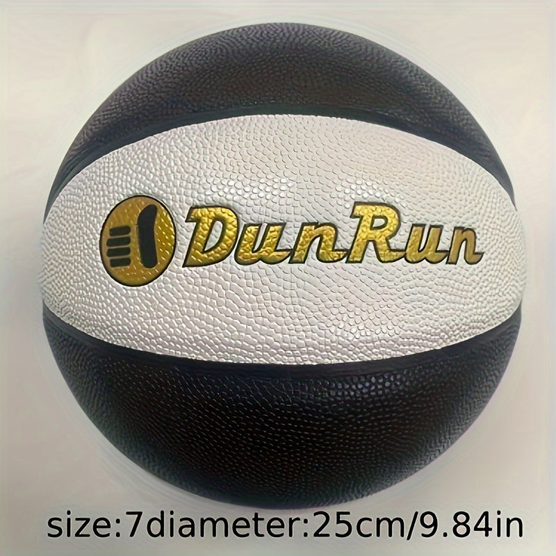 DunRun Size 7 Basketball Indoor Outdoor Competition Microfiber Leather Ball