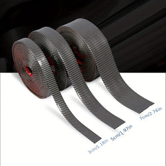 Car Door Entry Guards Carbon Fiber Scratch Cover Protector Strip