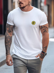 Leisure Sports T shirt Men's Casual Street Style Tee Shirt For Summer