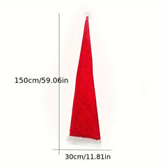 Extra Long Plush Christmas Hat Cosplay Party Decor Props