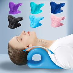 Neck Shoulder Relaxer Stretcher Massage Cervical Traction Device