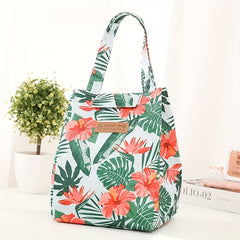 Portable Thermal Lunch Bag for Travel Picnic Office Multicolor