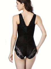 Lace Shaping Bodysuit Tummy Control Butt Lifting Body Shaper