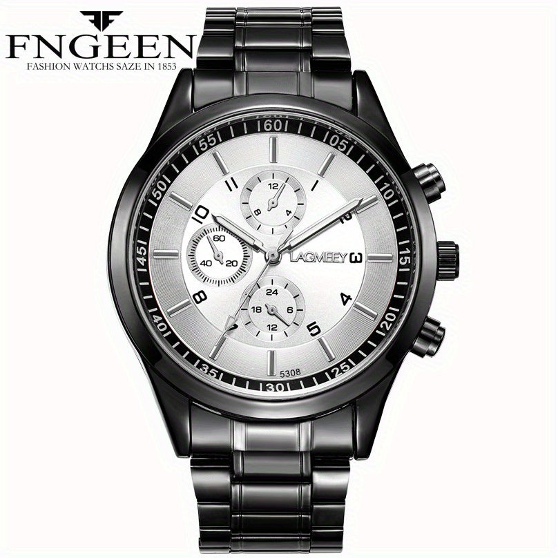 Men's Ultra Thin Steel Strap Sports Watch