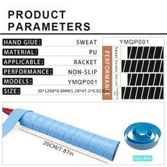 Non Slip PU Overgrip Tape for Tennis Badminton Fishing Rods