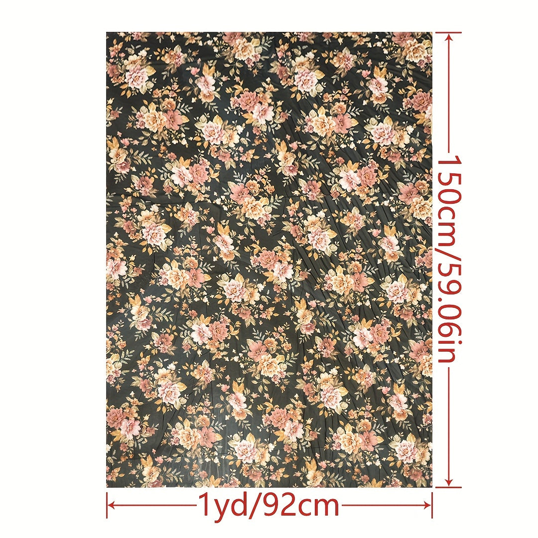 3yds Chiffon Fabric DIY Clothing Pants Dress Fabric Cut Size 1pc