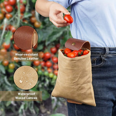 Folding Foraging Bag Waist Hanging Fruit Picking Bag