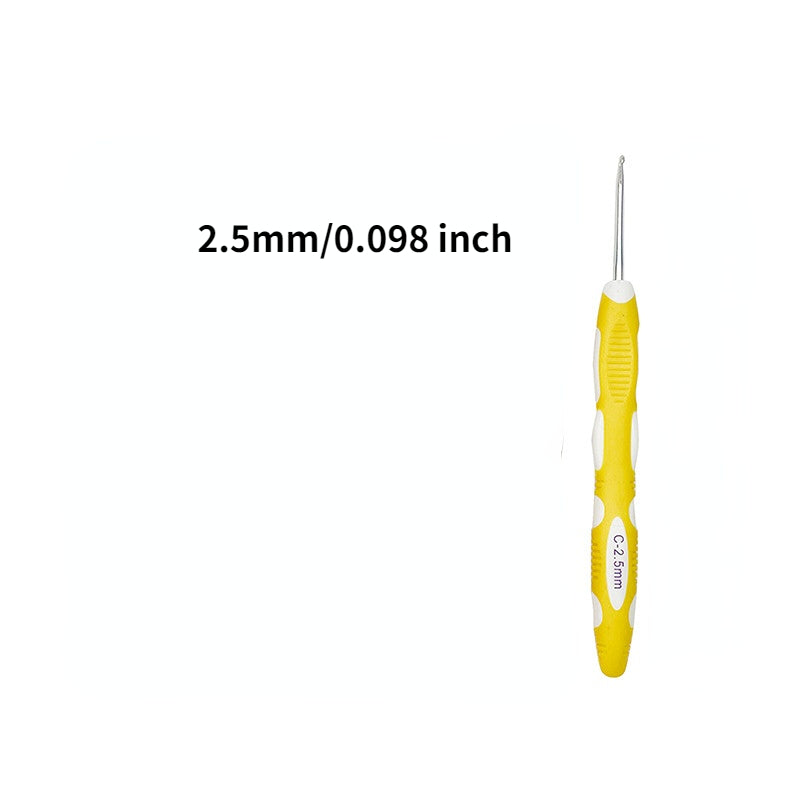 Ergonomic Crochet Hook Set Knitting Needle Sewing Accessory