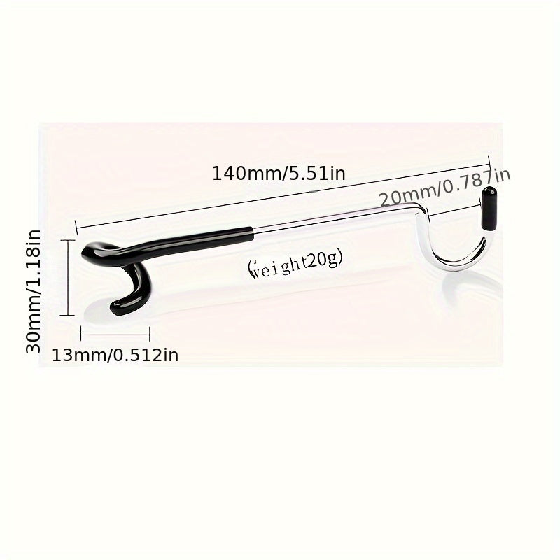 2pcs Outdoor Stainless Steel U Shaped Lamp Holder Hook