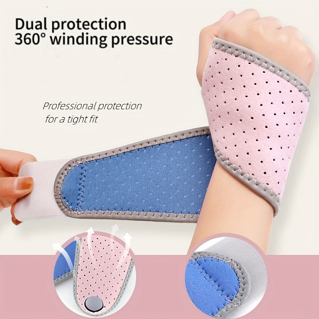 Breathable Sports Wristbands Sweat Absorbing Fitness Wrist Protection Guard