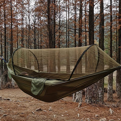 Quick Opening Mosquito Net Hammock for Camping