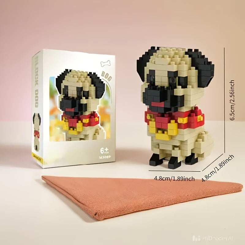 Animal Series Dog Education Assembly Blocks for Young People
