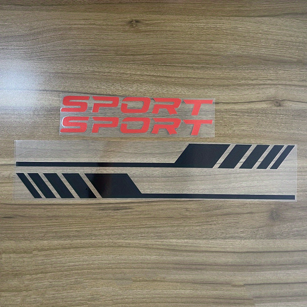 Car Door Side Sport Stripe Sticker Vinyl Decal