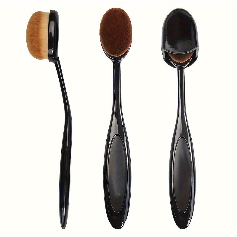 Oval Foundation Brush for Fast Flawless Application