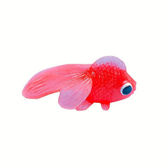Mini Goldfish Toy Big Tailed Cartoon Small Goldfish Toy For Bath
