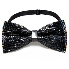 Barry Wang Rhinestone Bow Tie For Men - Wedding and Party Costume Accessory