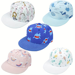 Girls Casual Hip Hop Style Cap Baseball Cap With Cartoon Print