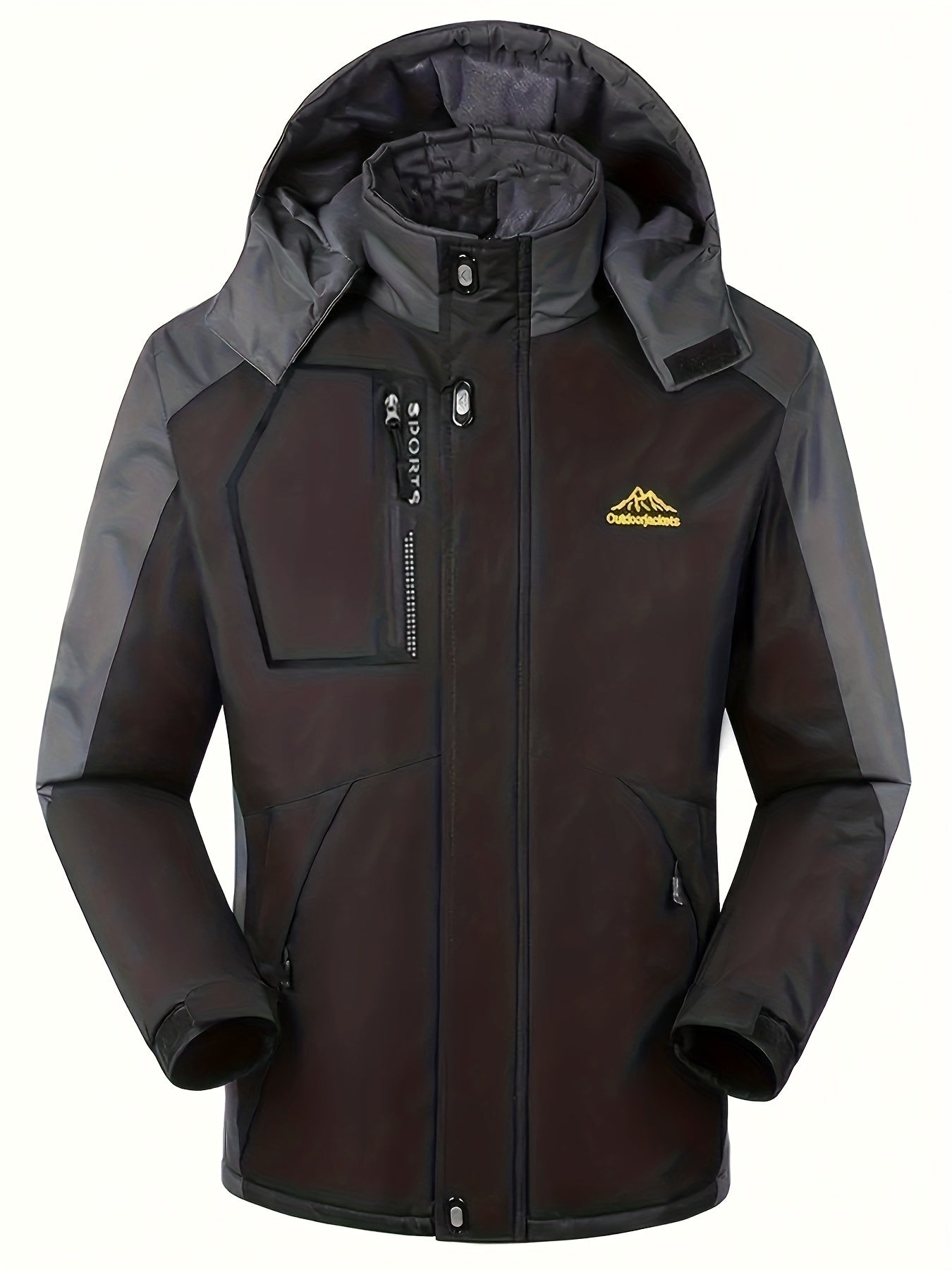 Unisex Fleece Ski Jacket for Winter Outdoors
