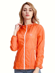 Women's UV Protection Sunscreen Hooded Coat Lightweight