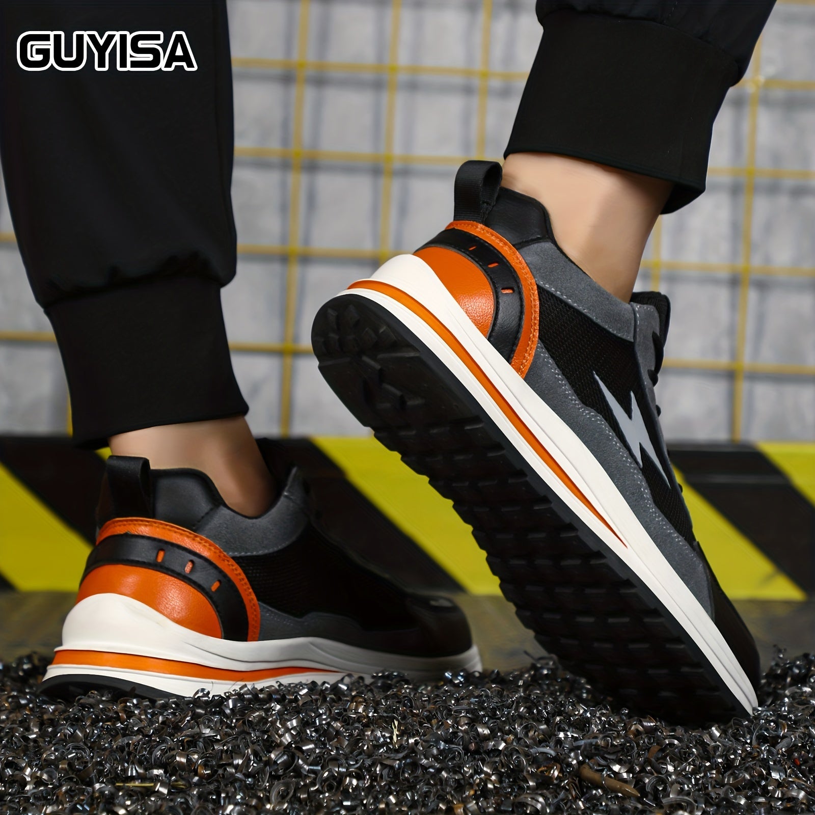 Steel Toe Puncture Proof Work Shoes for Construction