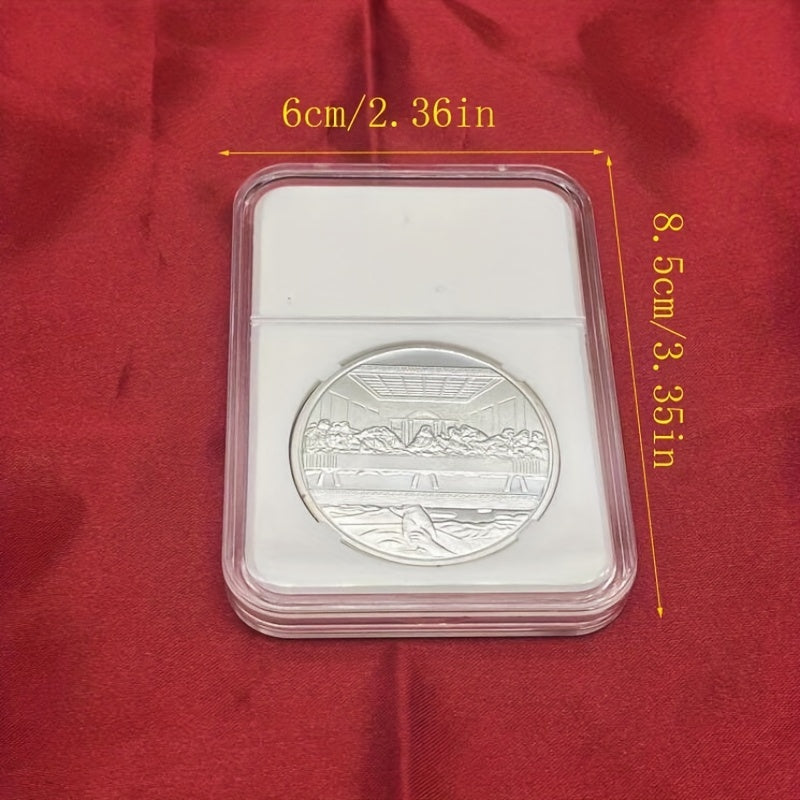 American Silvery Metal Coin Collection Gift