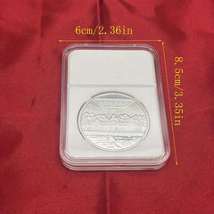 American Silvery Metal Coin Collection Gift