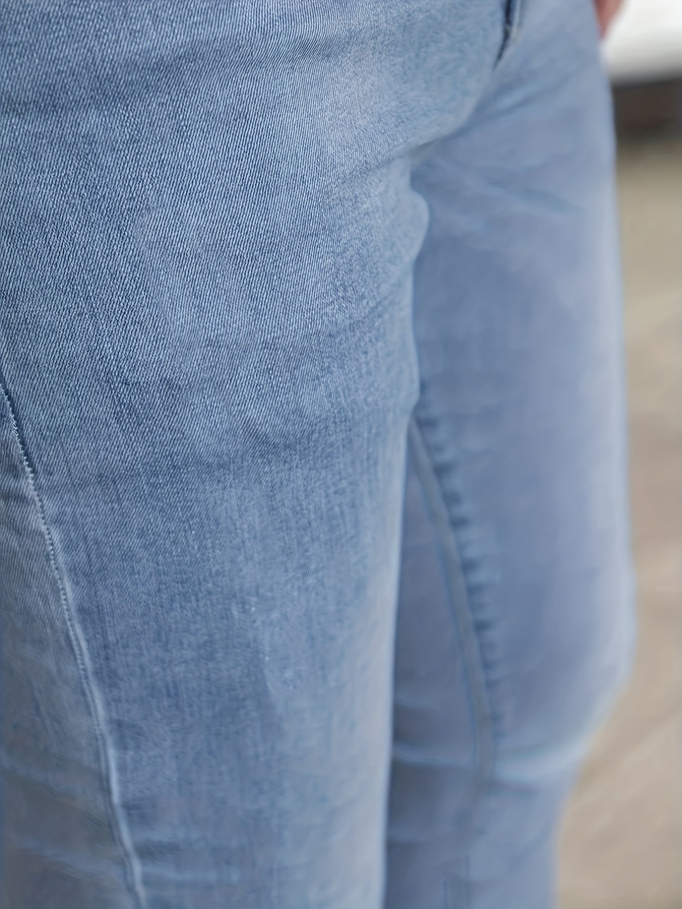 Men's Slim Fit Jeans Distressed Stretch Denim Pants
