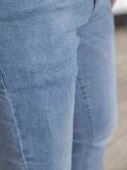 Men's Slim Fit Jeans Distressed Stretch Denim Pants