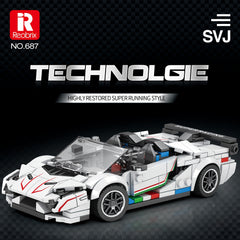 Reobrix Classic Racing Series Building Block Toy Gift