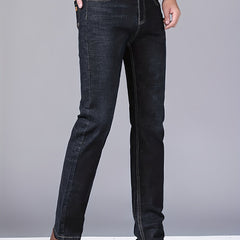 Stretch Denim Pants: Classic Semiformal Jeans