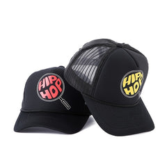 Hip Hop Graffiti Print Baseball Cap Outdoor Sunscreen Hat