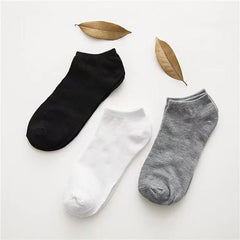 3 Pairs Soft & Lightweight Ankle Socks for Women