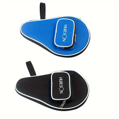 Table Tennis Racket Cover Gourd Shape Hold 3 Balls Protective Cover