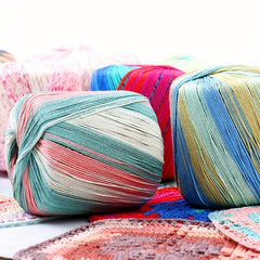 10-ball Set 1 Ball of 145m 158 Yard 40g Crocheting Summer Clothes Vest Hand Knit