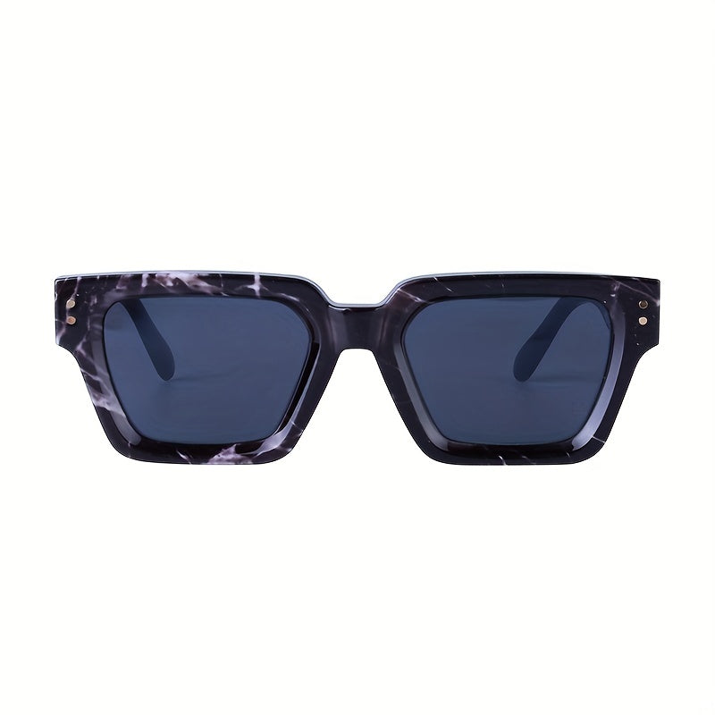 Men's Casual Square Frame PC Sunglasses for Outdoor Party