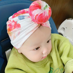 Cute Donut Baby Turban Hat, All Seasons