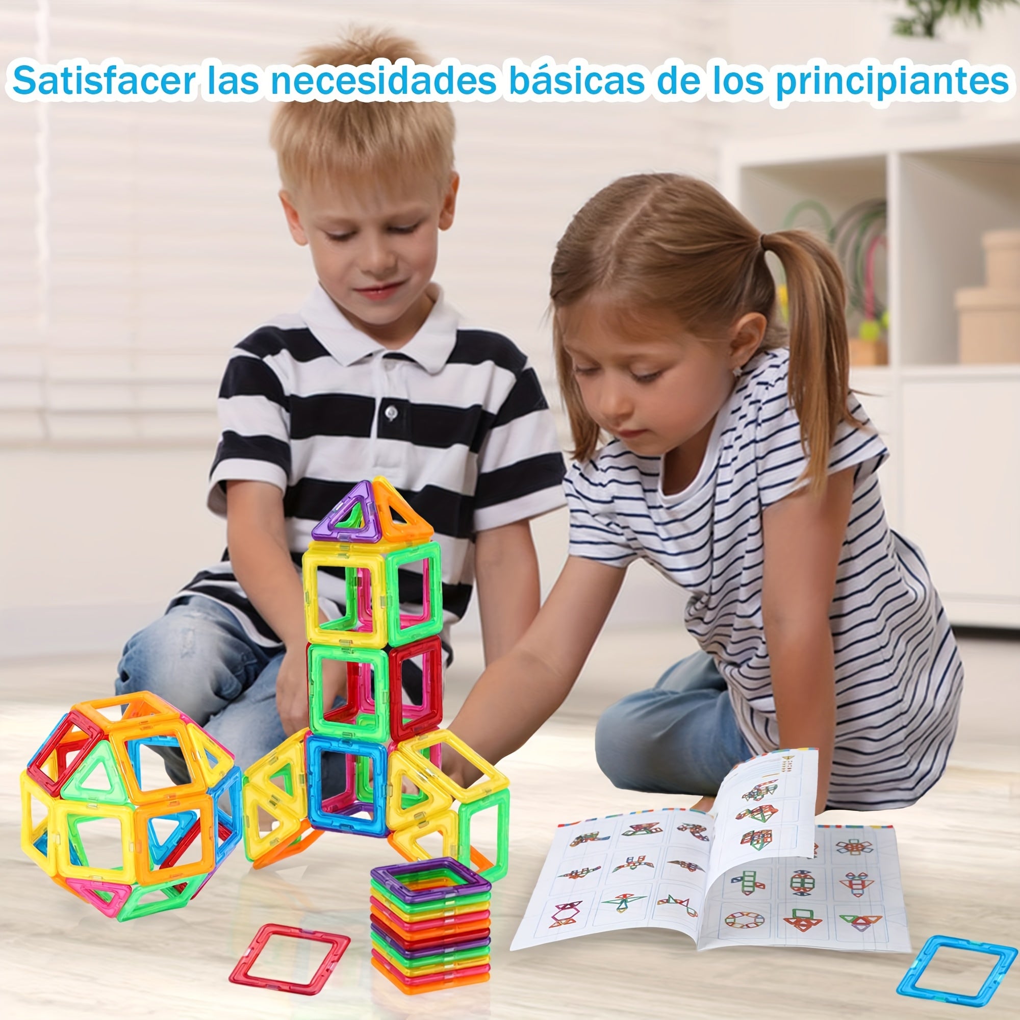 39pcs Magnetic Building Blocks Toy Architecture Game Educational 3D Teaching