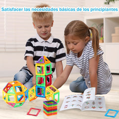 39pcs Magnetic Building Blocks Toy Architecture Game Educational 3D Teaching