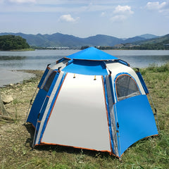 Portable Hexagonal Tent Quick Opening Durable Tent For Outdoor Camping