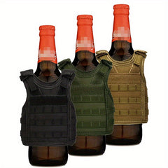 3pcs Outdoor Mini Vest Beer Cover Fun Decoration Beverage Holder