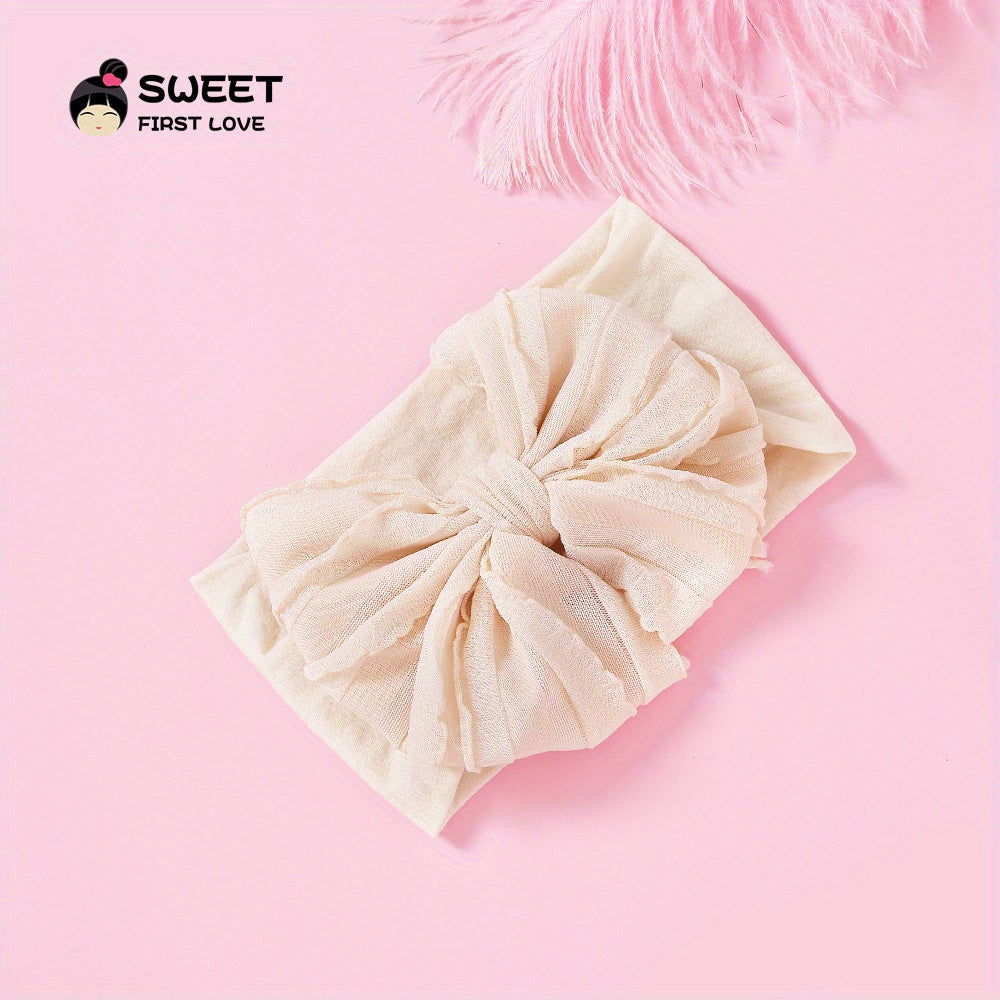 Soft Nylon Elastic Headband for Baby Girl