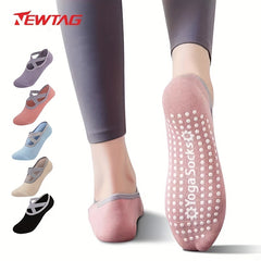 Women's Anti Slip Yoga Socks for Fitness Dancing Pilates