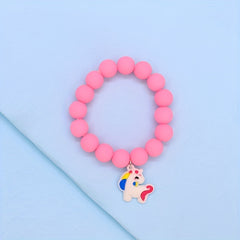 3pcs Unicorn Rainbow Bracelet Set Kids Accessories