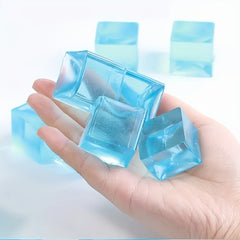 10pcs Ice Cube Squishy Toys Stress Relief Toy